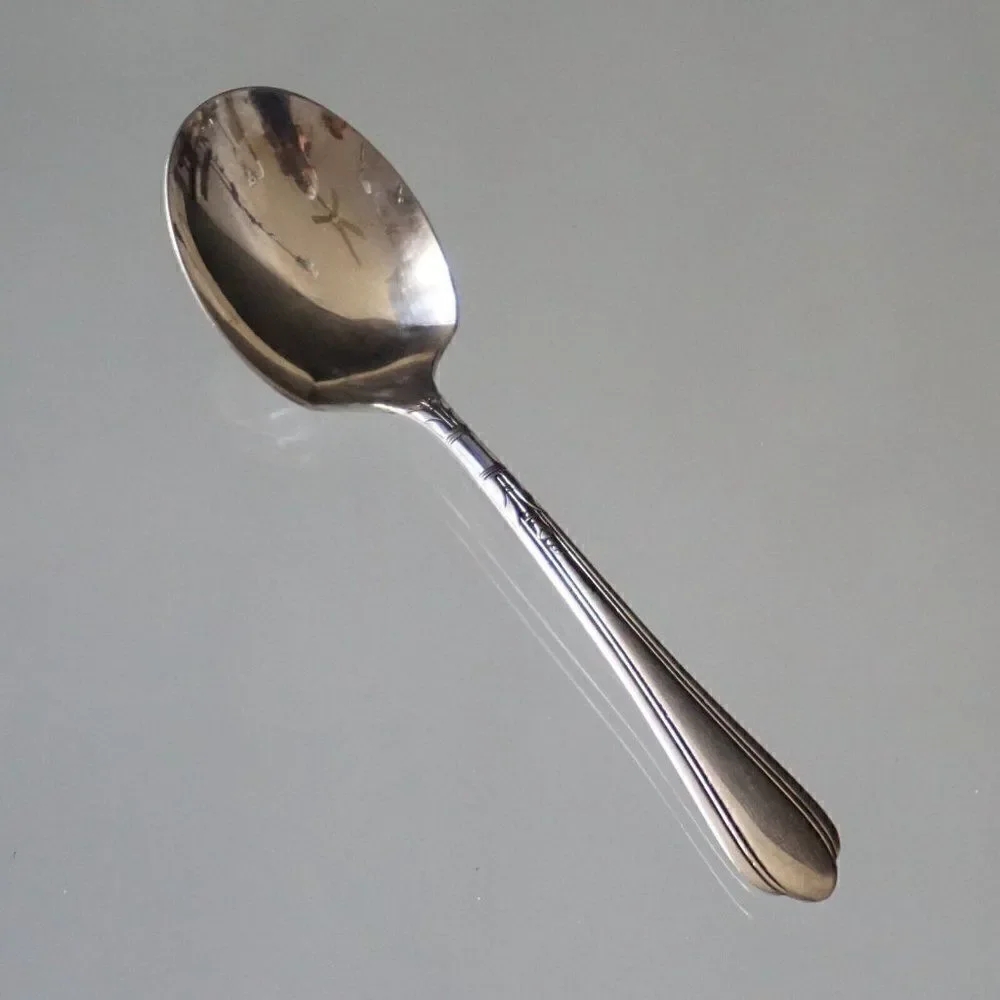 Tudor Plate Oneida Community Sugar Spoon 1932 June Nursery Pattern Silverplate